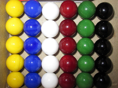 Big Game Toys 30pc 14mm Glass Replacement Marbles