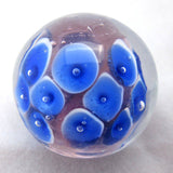 FROG SPAWN Handmade Art Glass Collector Marble~22mm