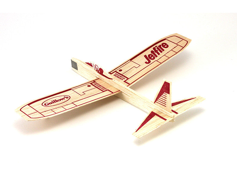 6 Guillow's Jetfire Balsa Wood Gliders