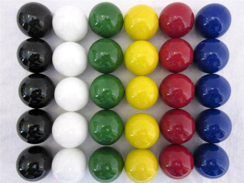Big Game Toys 30pc 25mm Glass Replacement Marbles