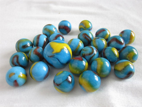 Big game Toys 25 Serpent Glass Marbles
