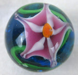 STARGAZER Handmade Art Glass collector Marble~22mm