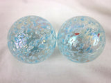 Big Game Toys 2pc Snowflake Glass Marbles