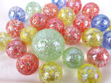 Big Game Toys 25pc Stardust Glass Marbles