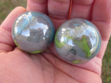 Big Game Toys 2pc Thunderbolt Glass Marbles